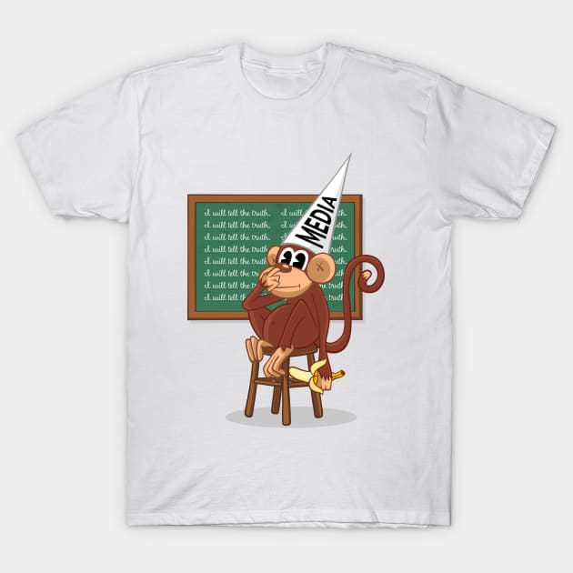 Bad Monkey T-Shirt by Chris Nixt